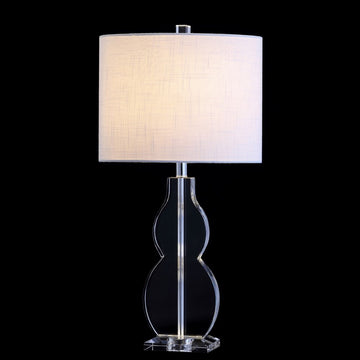 Hadley 26" Crystal LED Table Lamp - JONATHAN Y